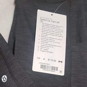 Brand new speed up tight 28 br lululemon leggings